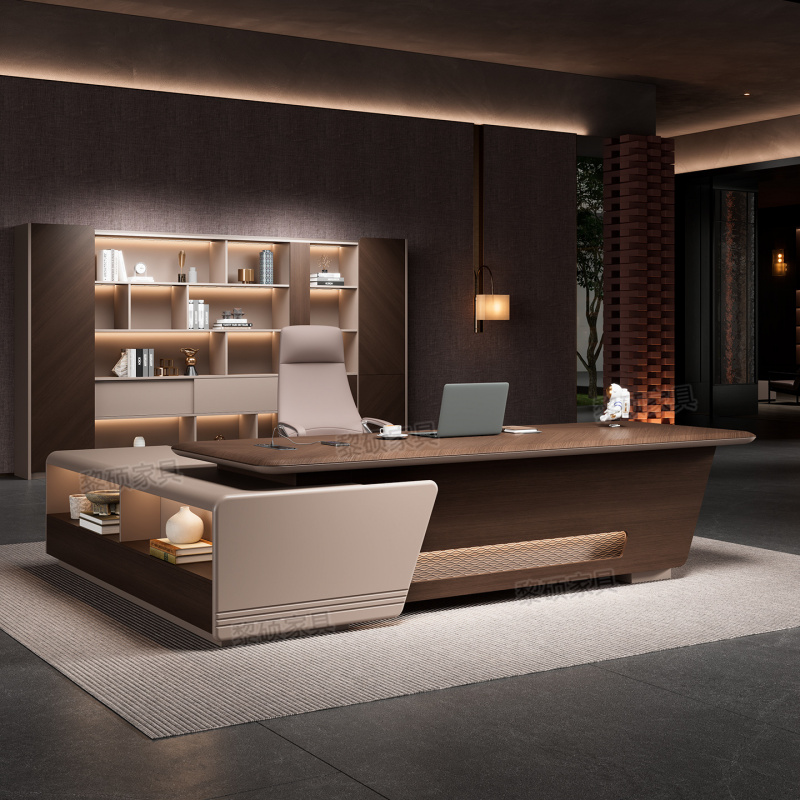 Office Tech Furniture - CEO desk,boss table,office Furniture,E0-Grade High-End ,