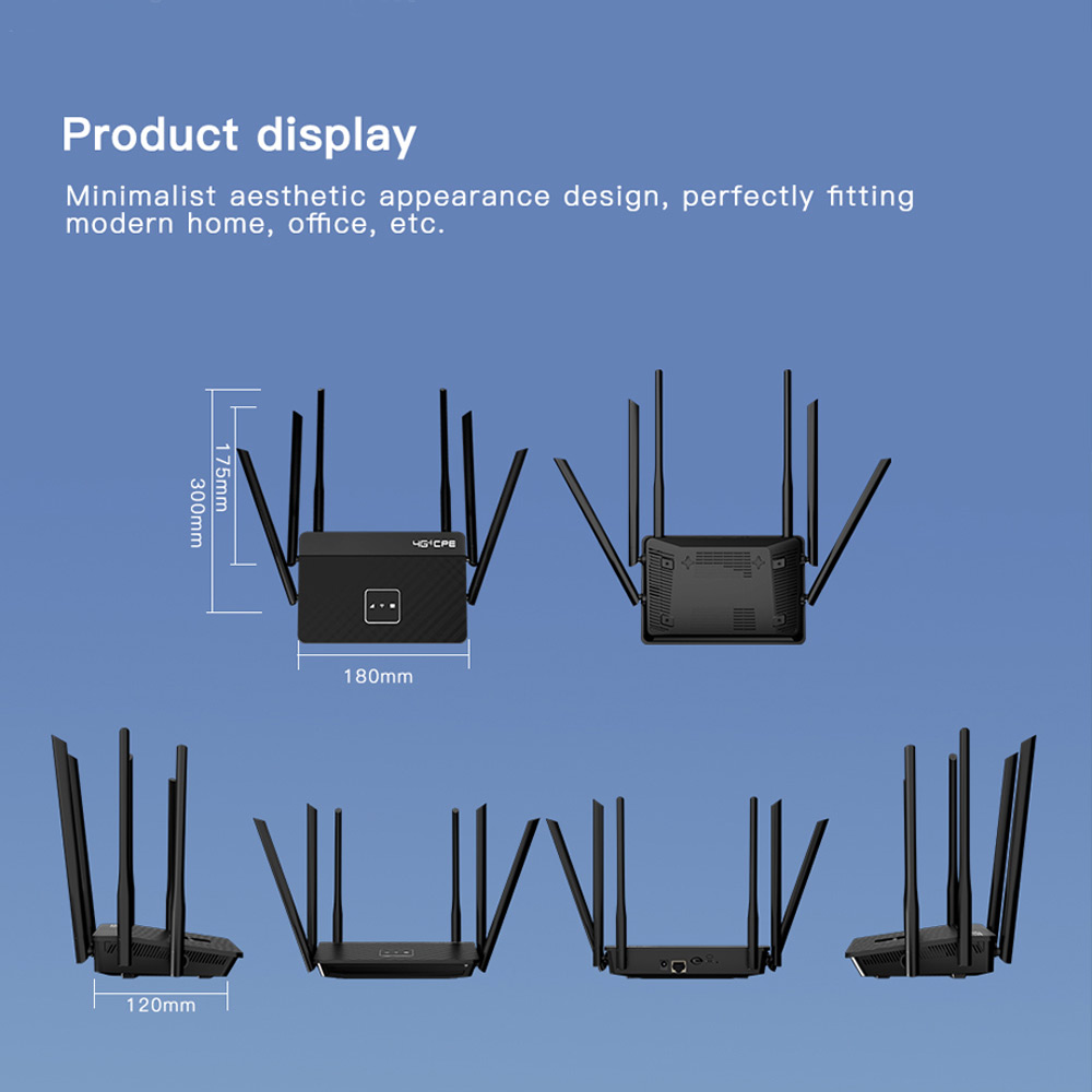 Factory Latest Unlocked  CPE91 - 4G Lte Router Sim recension och pris