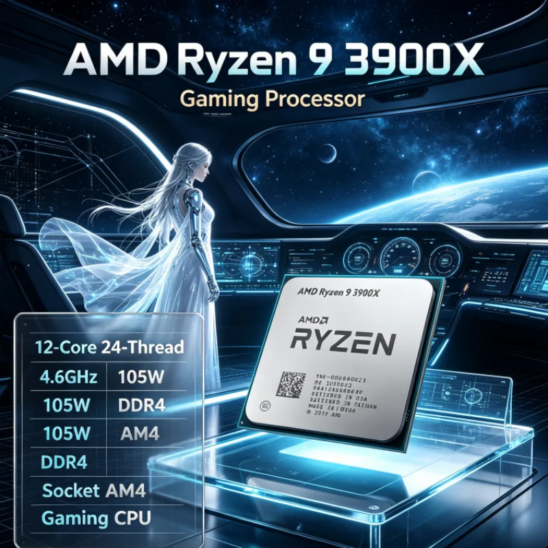 Ryzen 9 3900X AMD 7nm Gaming C - Amd Cpu Ryzen 9 recension och pris