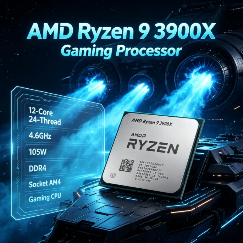 Ryzen 9 3900X AMD 7nm Gaming C - Amd Cpu Ryzen 9 recension och pris