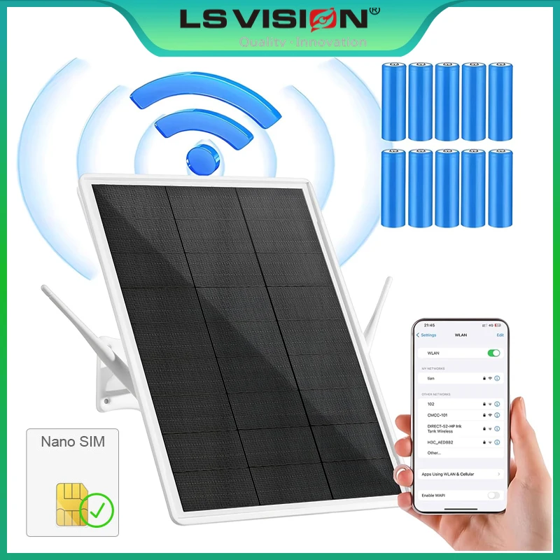 LS VISION Solar 4G LTE Modem R - 4G Lte Router Sim recension och pris
