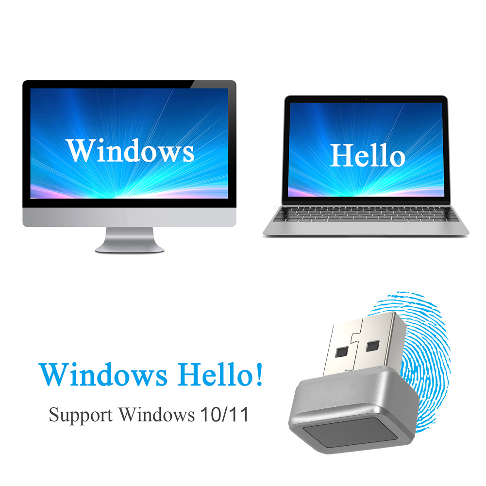 USB Fingerprint Key Reader 360 - Fingerprint Reader Usb recension och pris