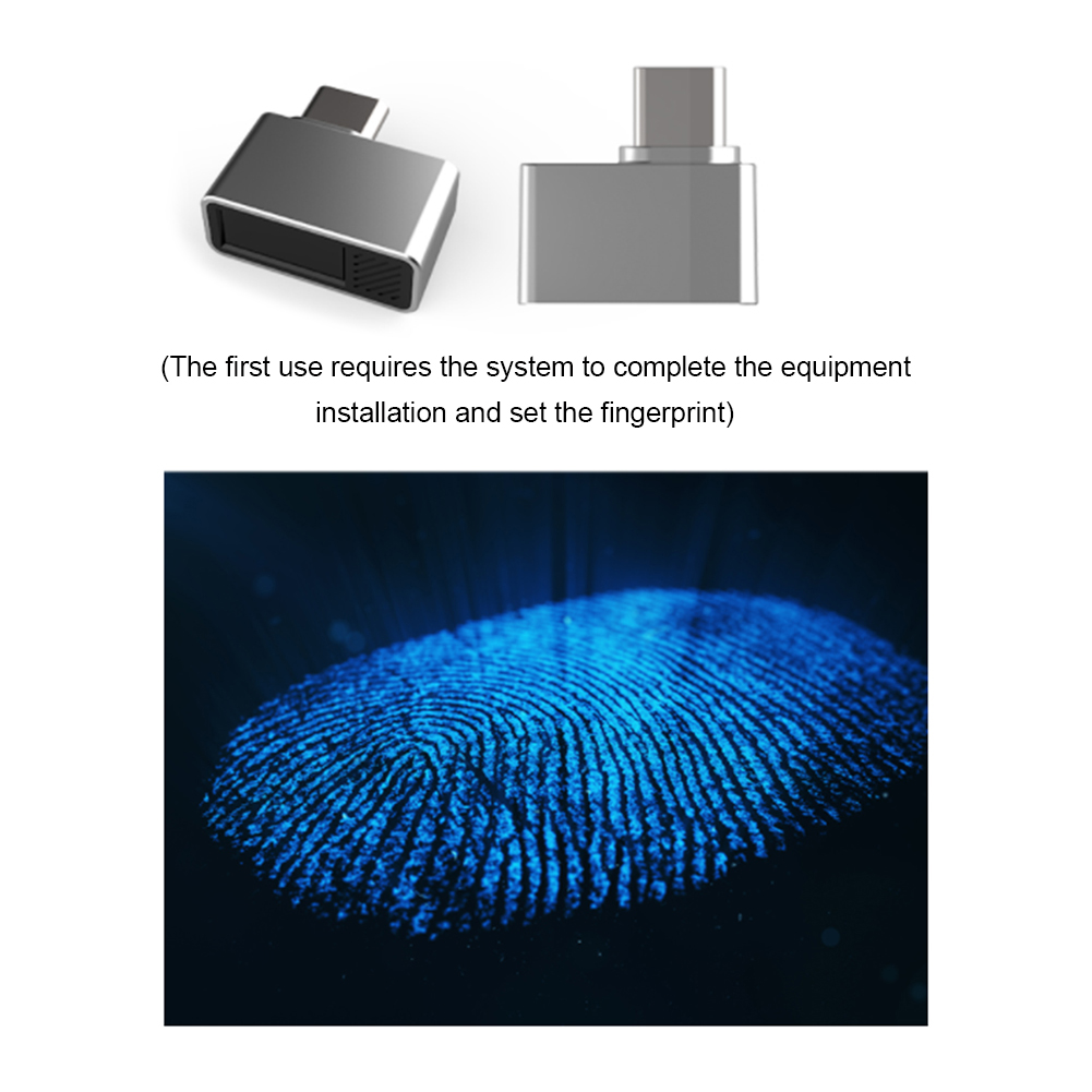 Type-C Biometric Scanner Passw - Fingerprint Reader Usb recension och pris