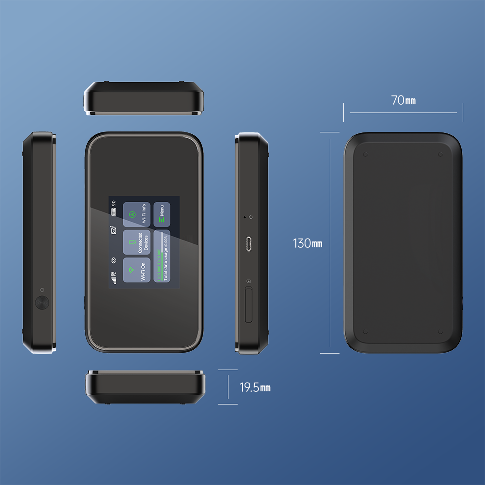 SRT873 5G Pro Mobile Hotspot R - 4G Lte Router Sim recension och pris