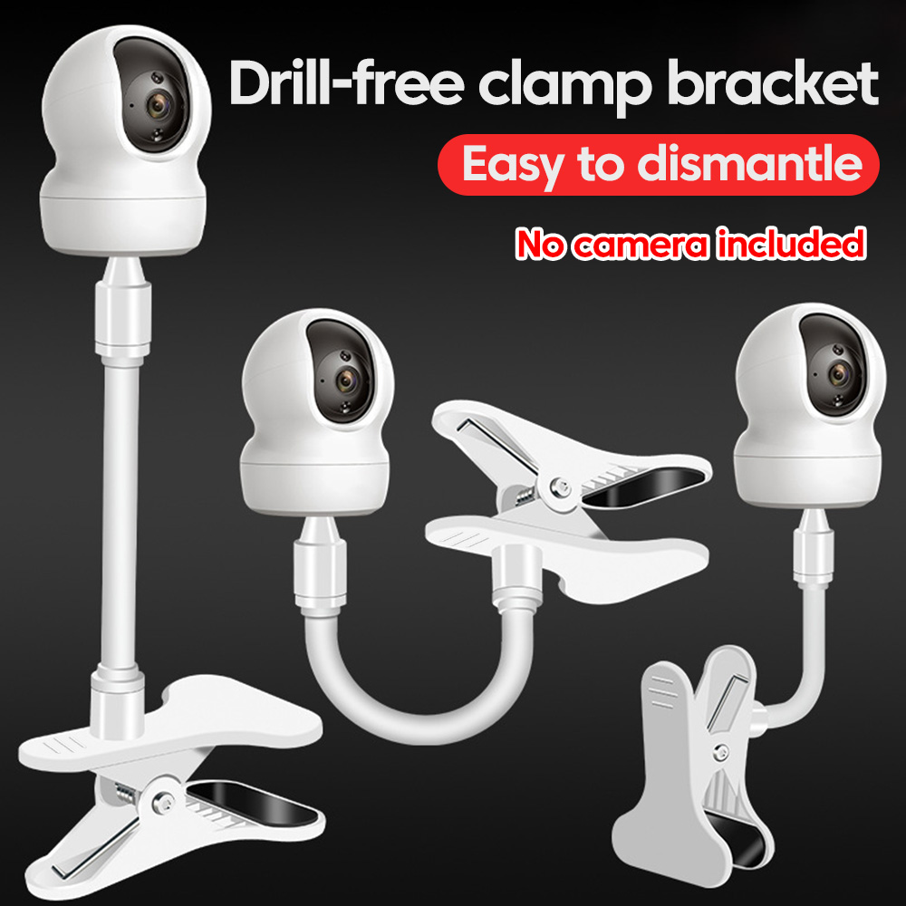 Protable Flexible Camera Clamp - Webcam Stand Clip recension och pris