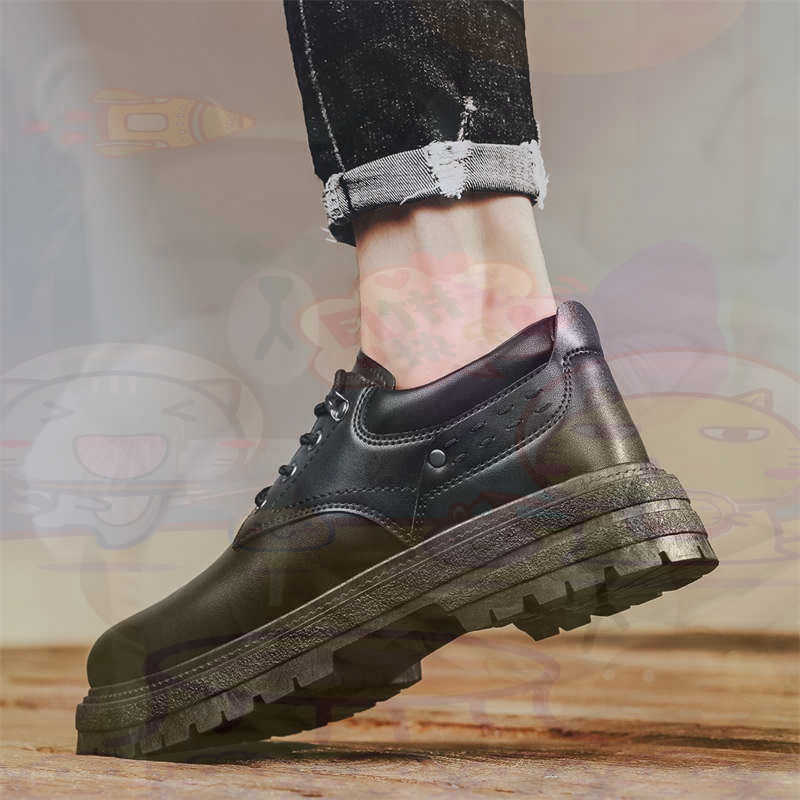 Dark Natural Leather Fashion T - Office Pro Tech recension och pris