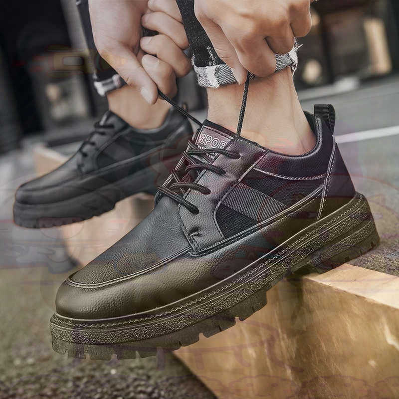 Dark Natural Leather Fashion T - Office Pro Tech recension och pris