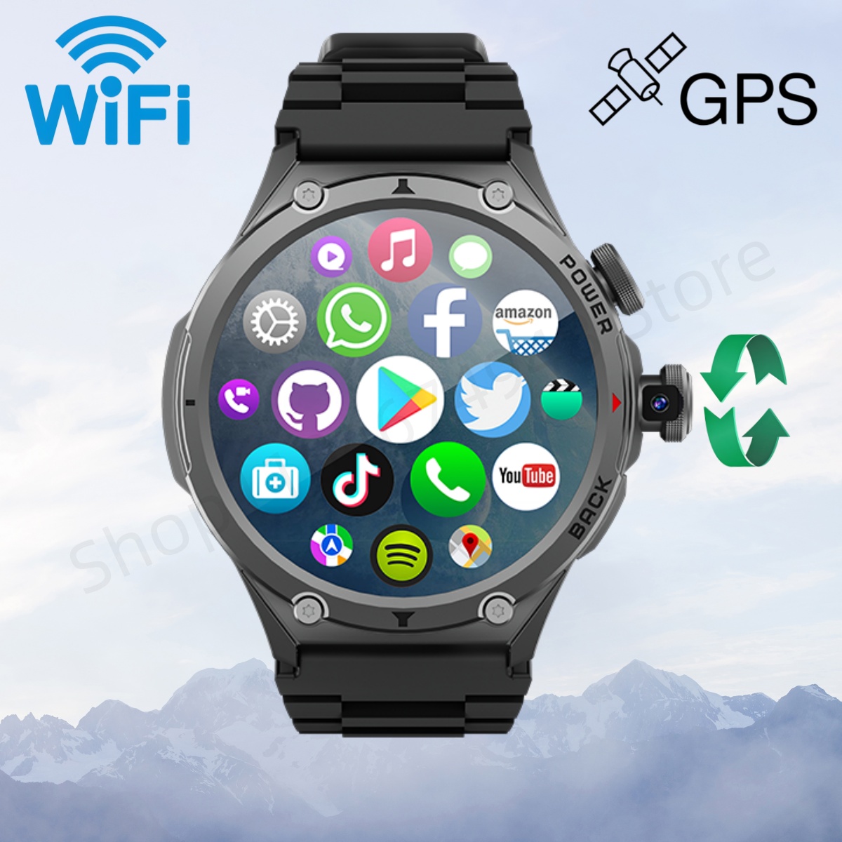 H12 Smartwatch 4G LTE Smart Wa - 4G Lte Router Sim recension och pris