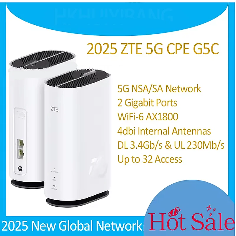 NEW ZTE 5th Generation 5G Indo - 4G Lte Router Sim recension och pris