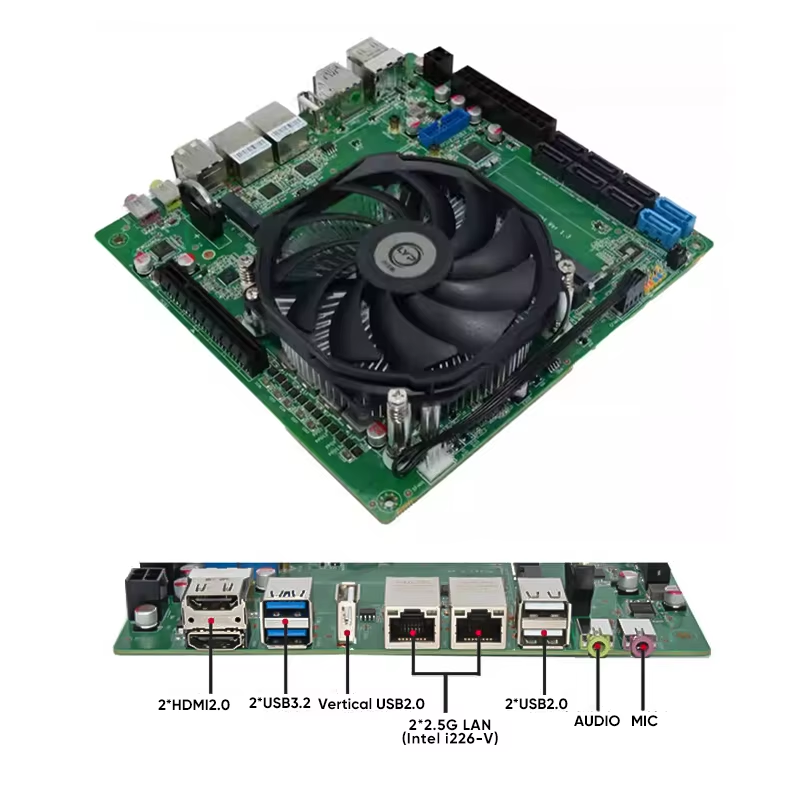 Topton N21 11-Bay ITX NAS Moth - Amd Cpu Ryzen 9 recension och pris