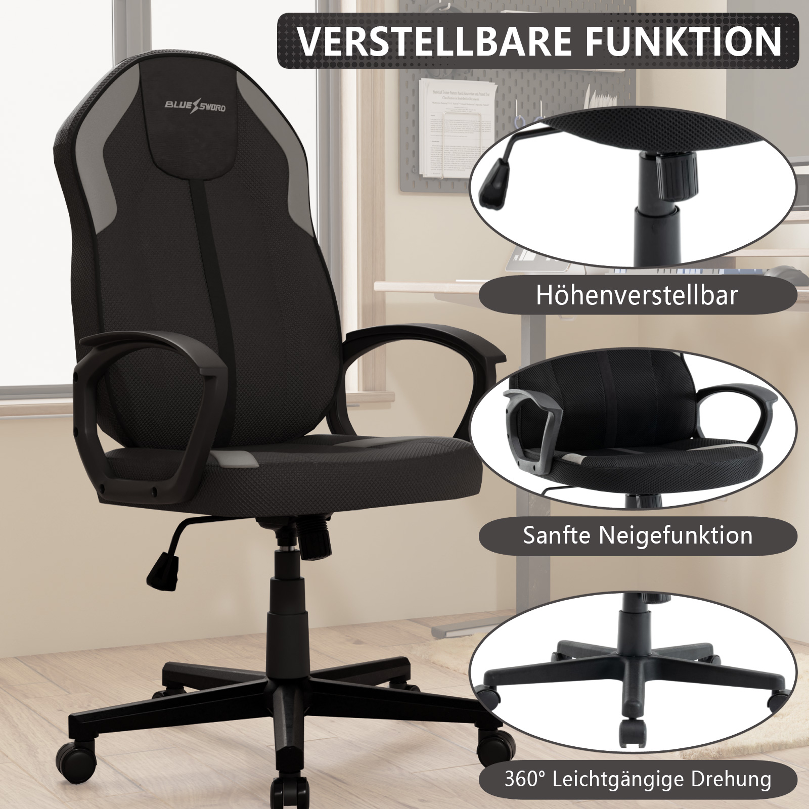 Vigosit Ergonomic Office Chair - Office Tech Furniture recension och pris