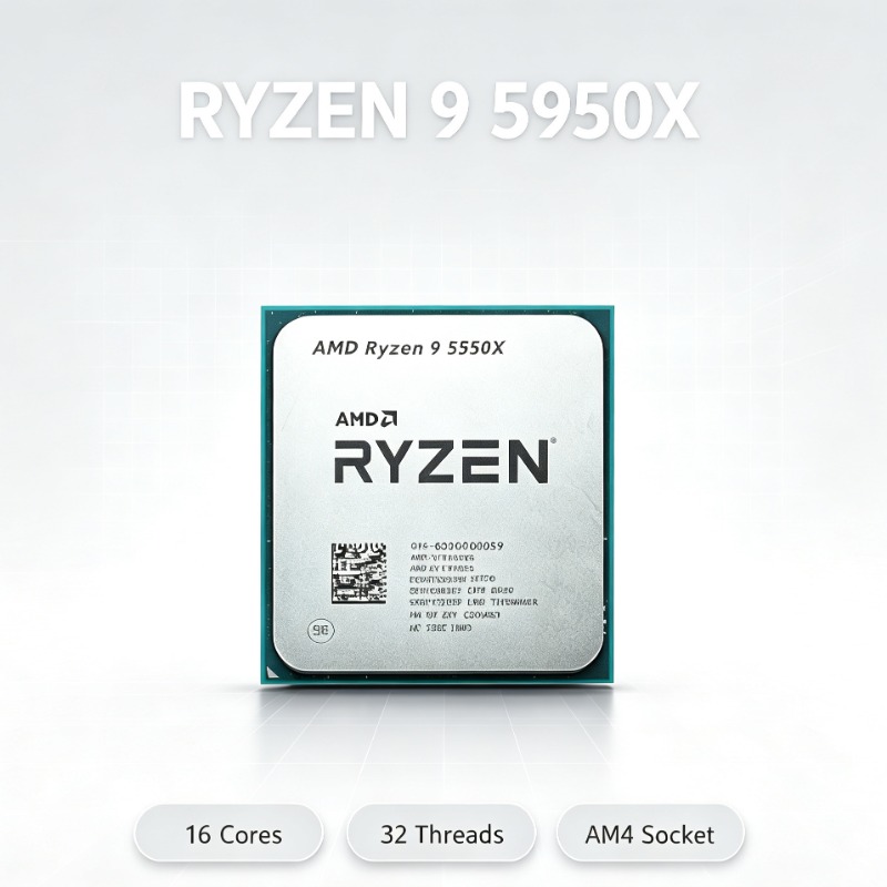 Ryzen 9 5950X 16‑Core High‑Per - Amd Cpu Ryzen 9 recension och pris