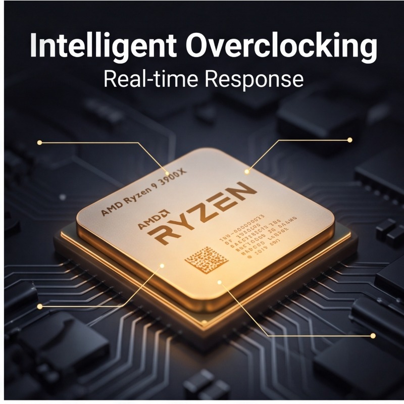 Ryzen 9 3900X AMD Desktop CPU  - Amd Cpu Ryzen 9 recension och pris