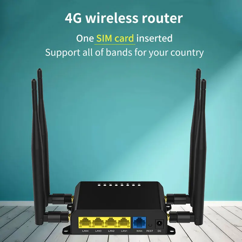 WE826-T2 WiFi Router 4G 3G Mod - 4G Lte Router Sim recension och pris