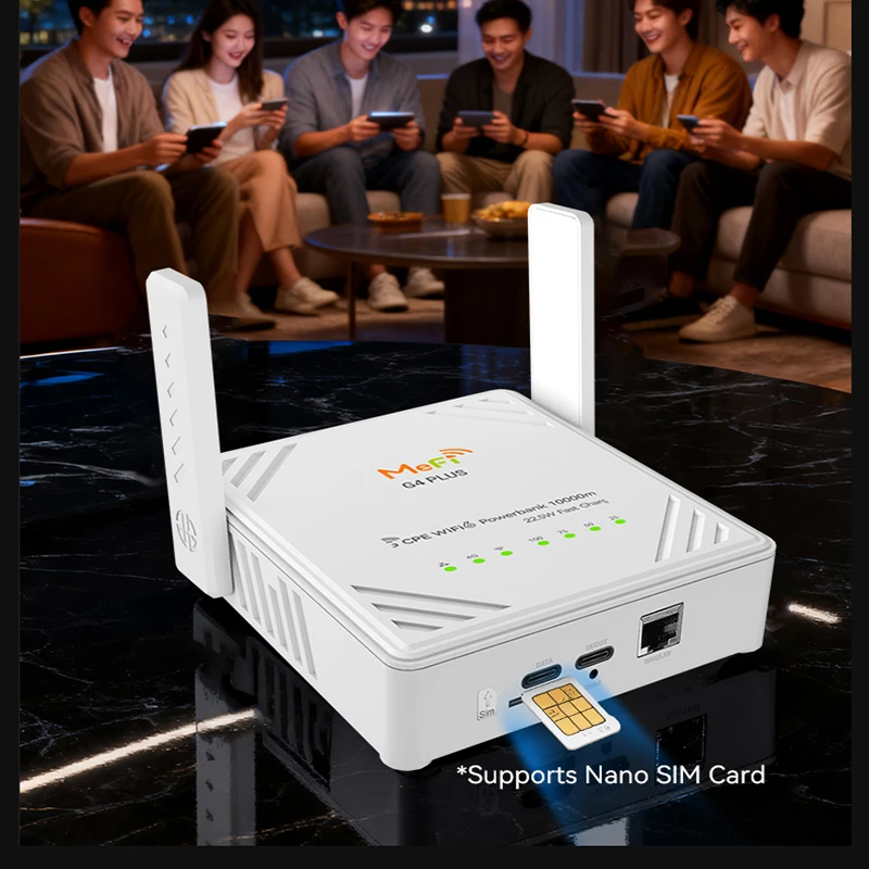 TIANJIE 4G WIFI Router Mobile  - 4G Lte Router Sim recension och pris