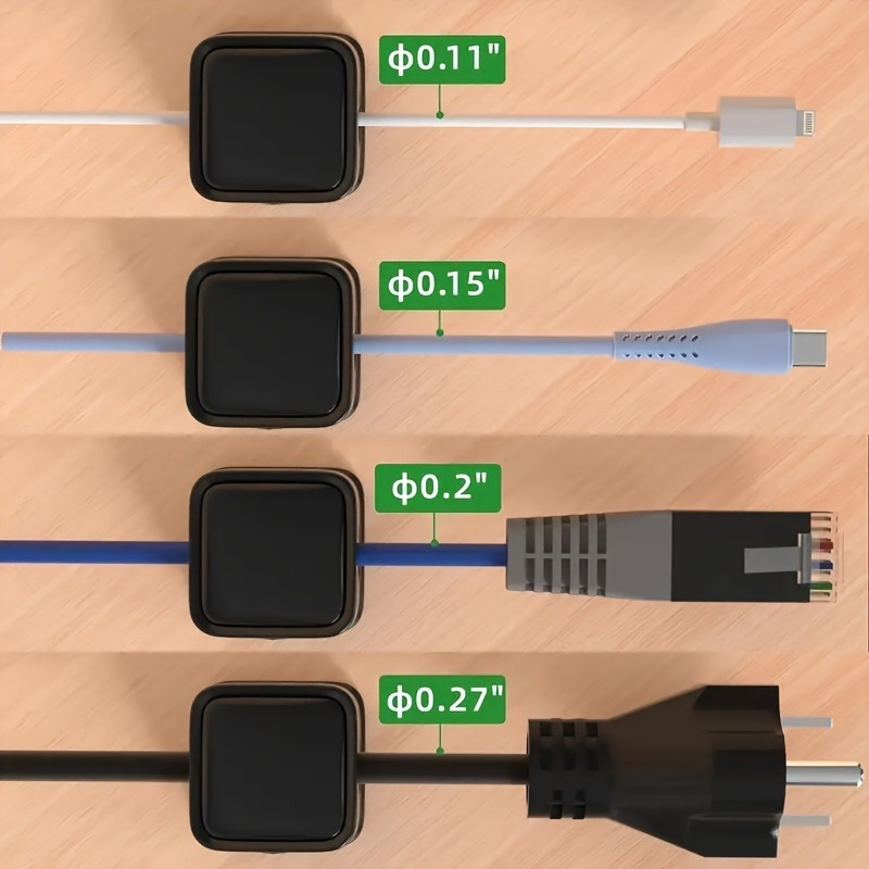12-Pack Cable Organizers — the - Office Tech And Management recension och pris